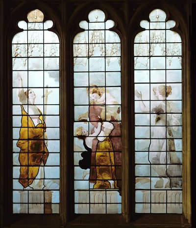 Three of the Seven Cardinal Virtues (detail) by Thomas Jervais